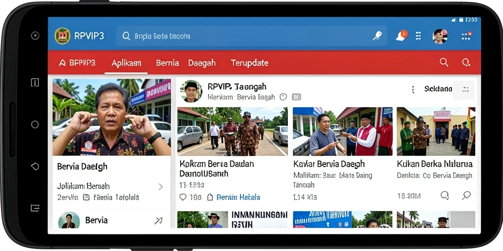 Antarmuka RPVIP3 yang menarik dan mudah digunakan.