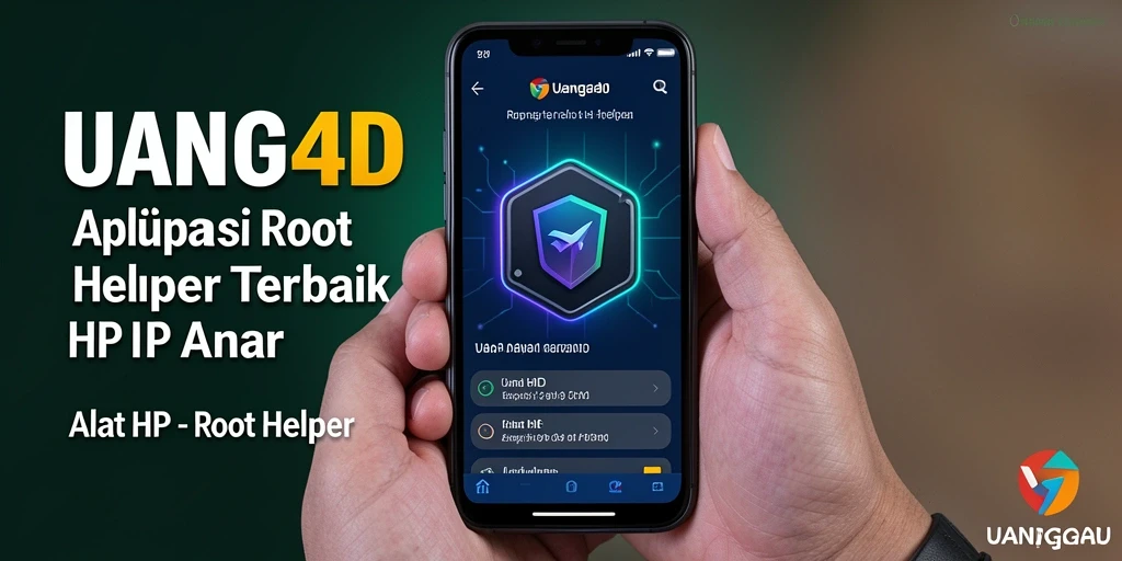 Tampilan antarmuka utama UANG4D yang intuitif dan ramah pengguna.