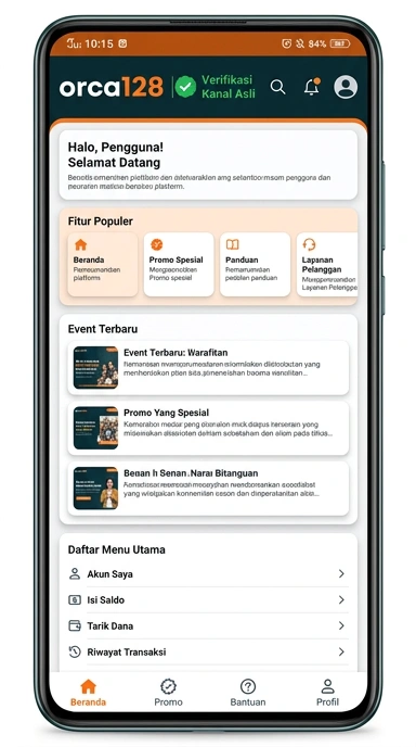 Halaman Resmi orca128 untuk Pengguna Android Indonesia
